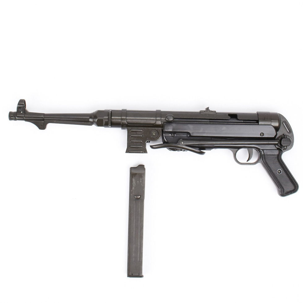 Miniaturebillede: Denix WWII MP40 Non Firing Replica Submachine Prop Gun magazine removed