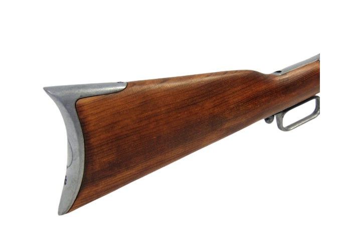 Thumbnail: Denix 1866 Winchester Lever Action Non Firing Carbine Rifle in Grey Finish