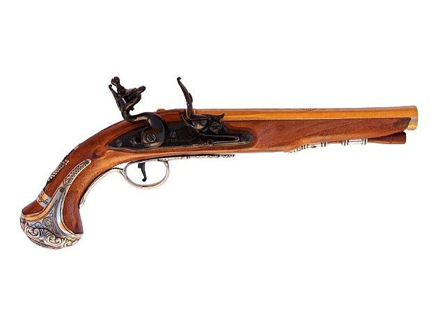 Miniaturebillede: Denix George Washington Colonial Flintlock Non Firing Gun