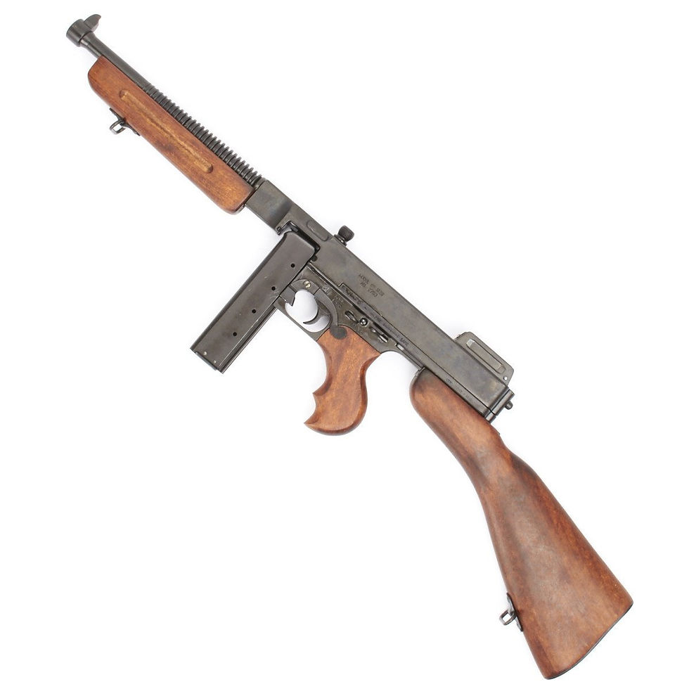 Miniaturebillede: Denix M1928 Military Version Thompson "Tommy Gun" Non-Firing Submachine Gun