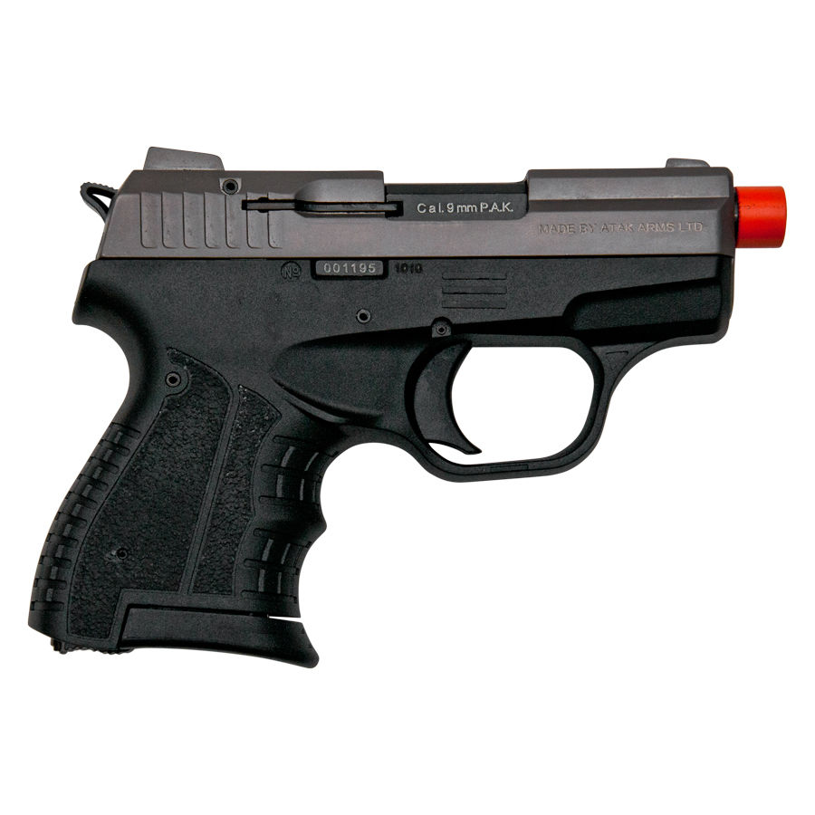 Zoraki M906 Semi Automatic 9mm Front Firing Blank Gun, Fume