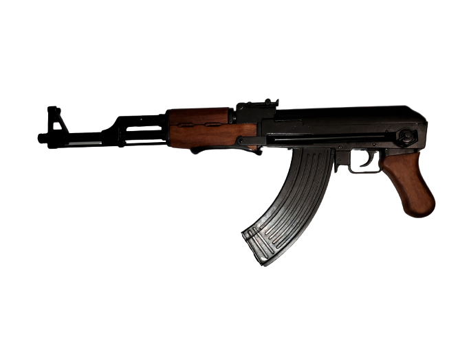 Miniatura: Denix Russian AK-47 Non Firing Assault Rifle With Folding Stock