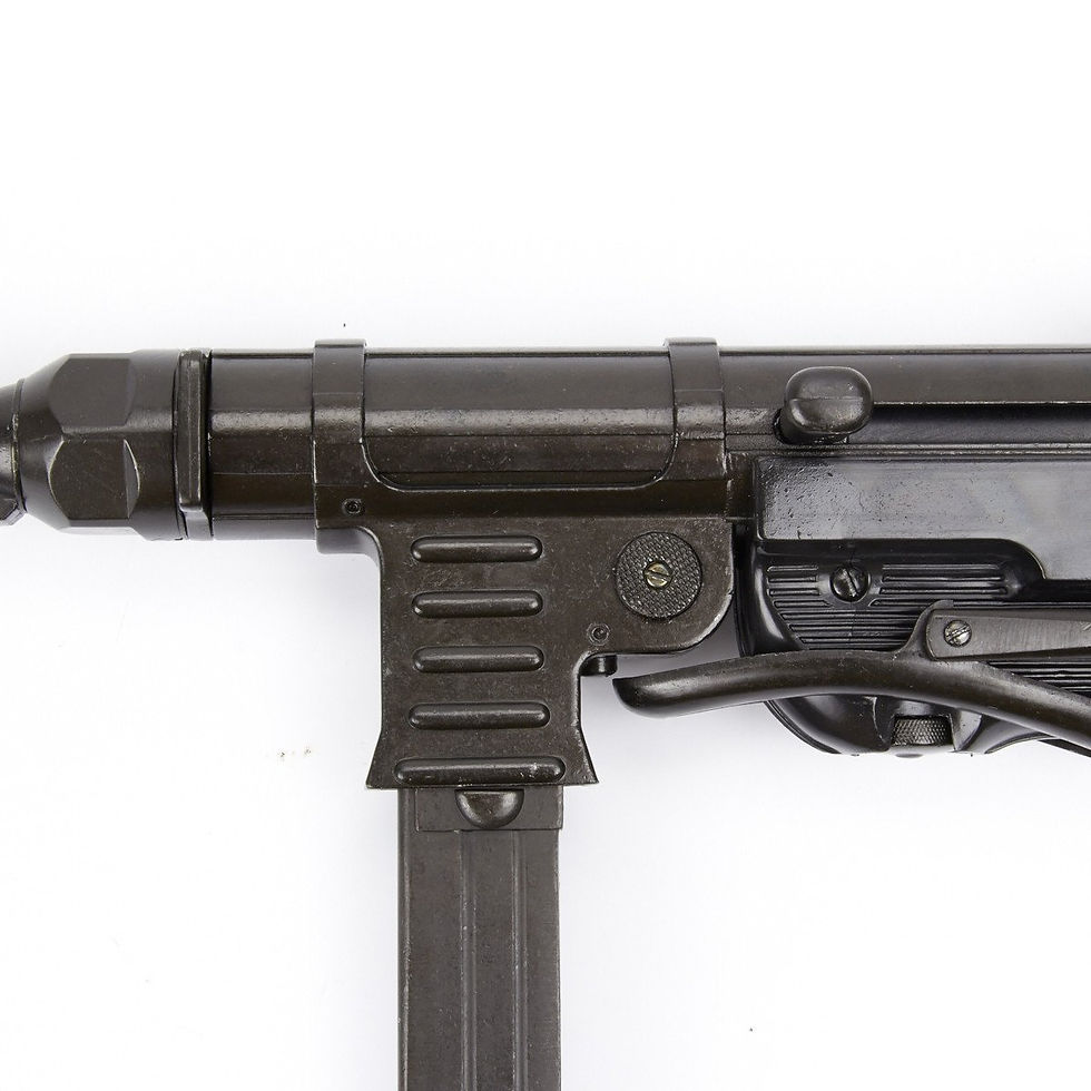 Hình thu nhỏ: Denix WWII MP40 Non Firing Replica Submachine Prop Gun