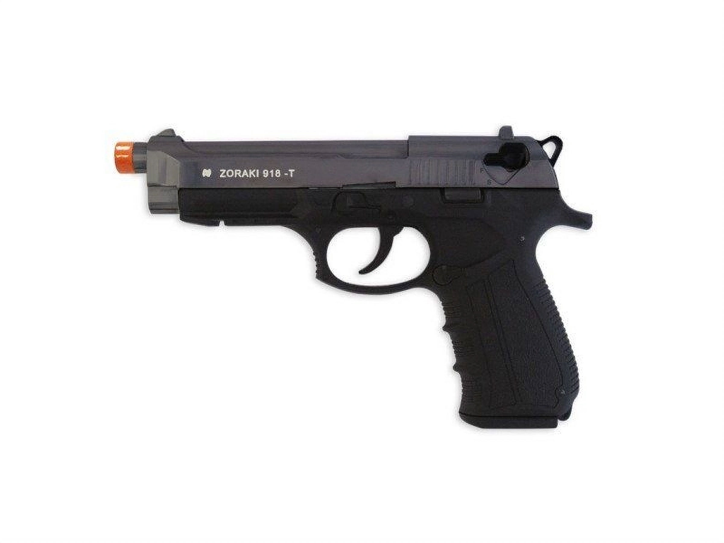 Zoraki M918 Semi Automatic Front Firing Blank Gun, Fume