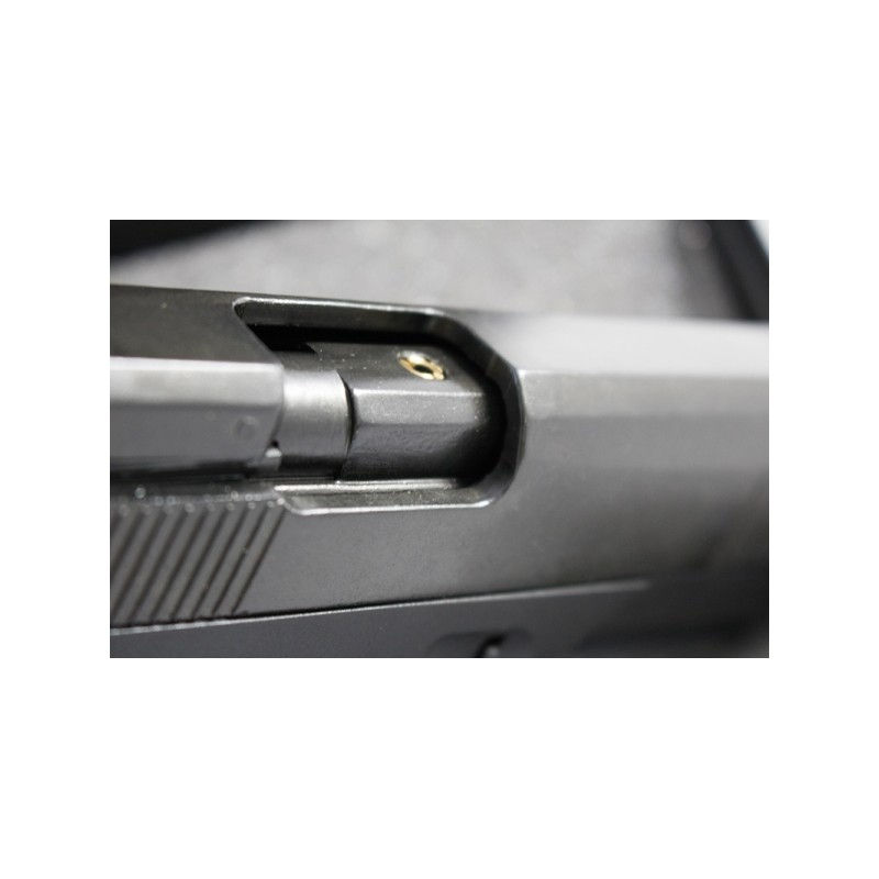 Hình thu nhỏ: Bruni 8mm P4 Storm Top Firing Blank Gun in Black