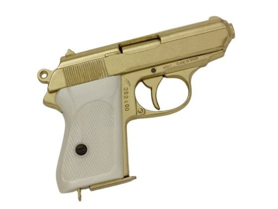 Hình thu nhỏ: 1931 Walther PPK Replica in Gold Finish