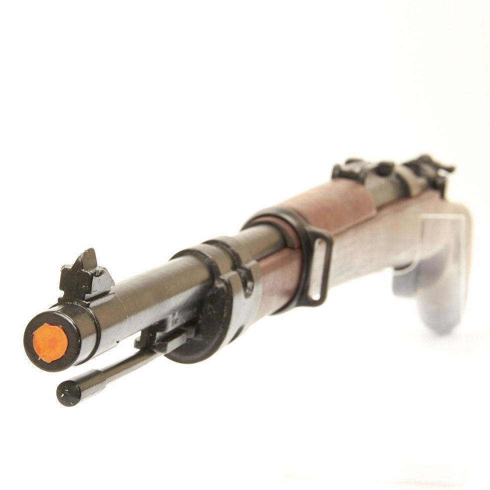 الصورة المصغرة: Denix Mauser Karabiner 98 Kurz Non Firing Bolt Action Rifle barrel view