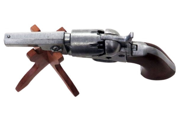 Miniaturebillede: Denix Colt 1849 Dragoon Replica Non-Firing Pocket Revolver top view