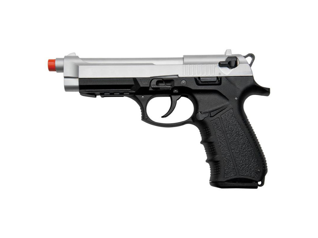 Zoraki M918 Front Firing Blank Gun, Silver