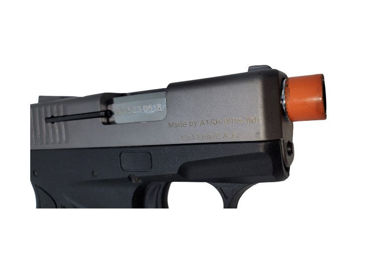 Miniatura: Zoraki M2807 8mm Semi Automatic Front Firing Blank Gun, Fume