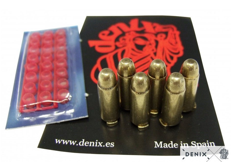 الصورة المصغرة: Denix Dummy Cap Shells For Denix Revolvers Pack Of 6