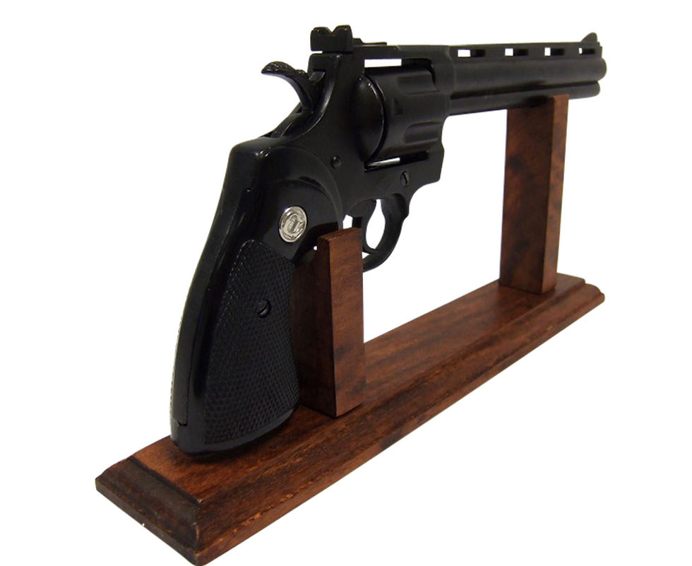 Hình thu nhỏ: Denix 357 Magnum 8 Inch Barrel "Dirty Harry" Non-Firing Prop Gun back side view