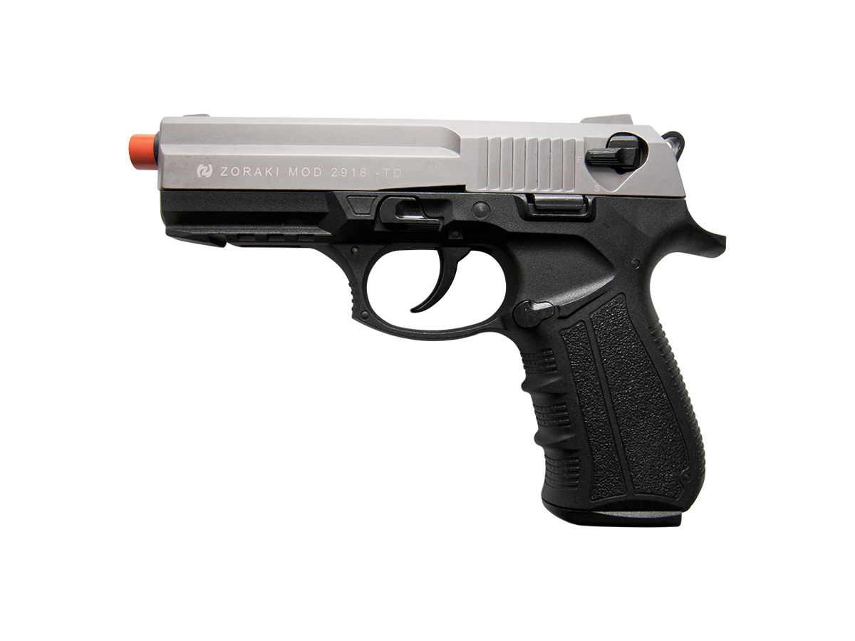 ZORAKI M2918 Semi-Auto Front Firing Blank Gun, Fume