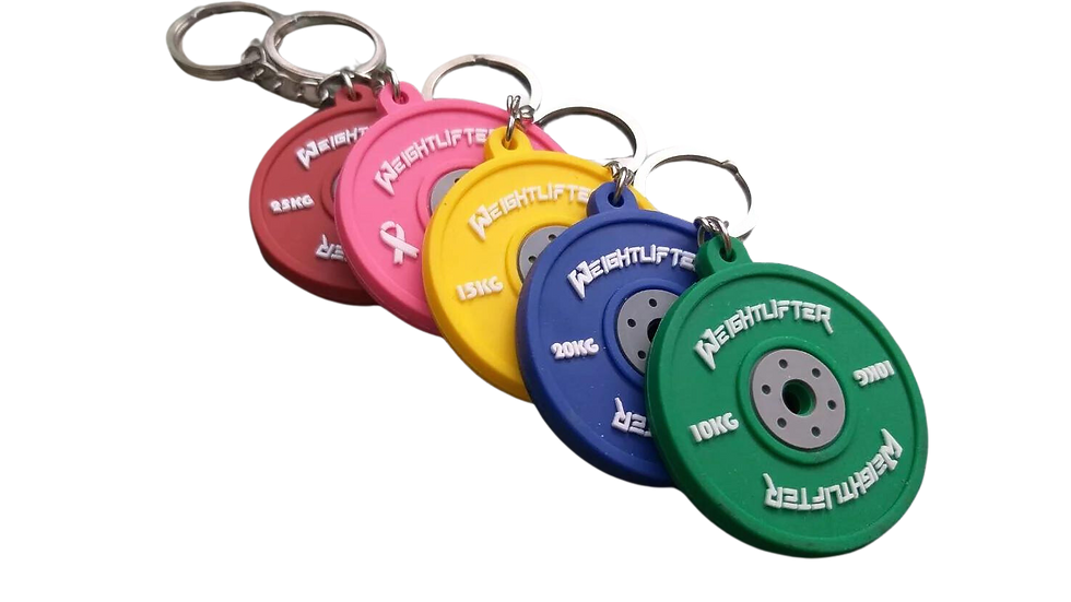 Powerlifting keychain hotsell