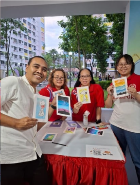 Brickland Campfire Night 2024 Nagomi Art Booth