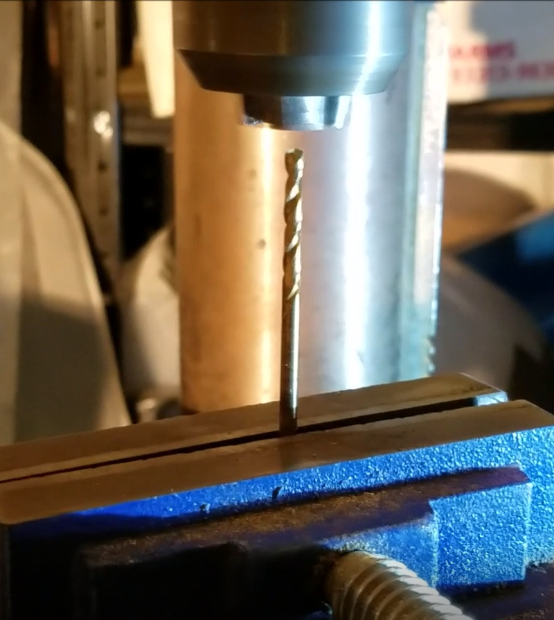 vertical metal scribe