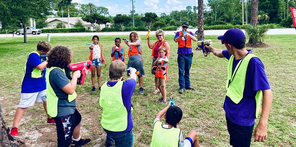 10+ Back to School Nerf Event