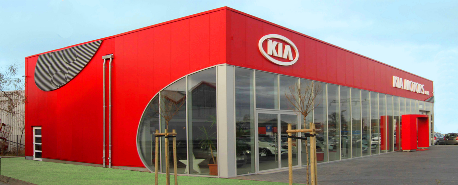 Autohaus Kia Potsdam Architekten AFM