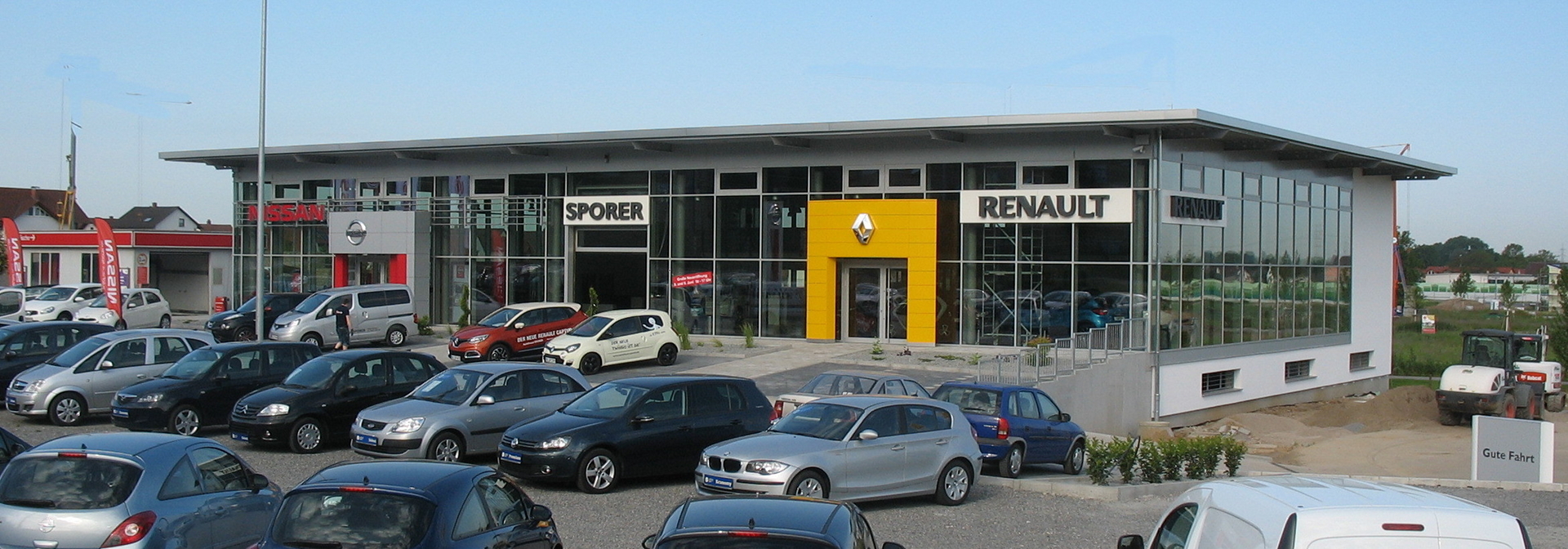 Autohaus NissanRenault Weinheim Architekten AFM