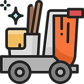 Icon Reinigungswagen