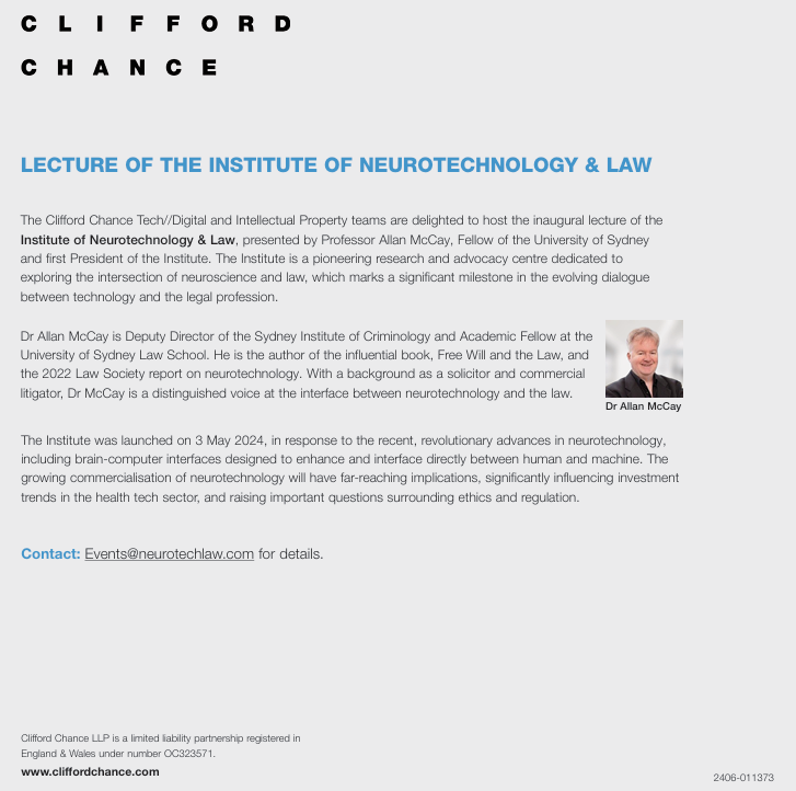 Clifford Chance INL event