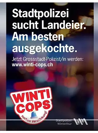 Kampagne Polizei Winterthur