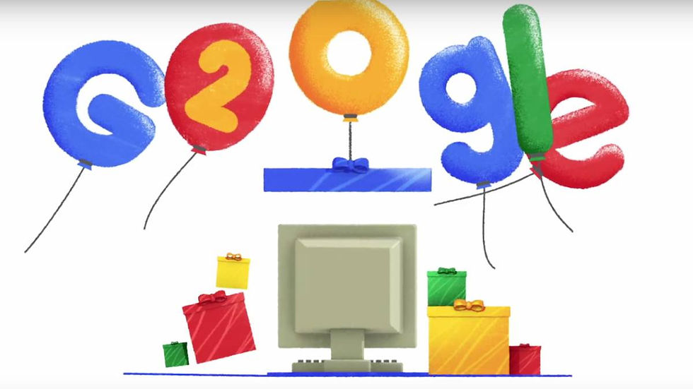 Google en su aniversario número 20: "Estamos un paso más cerca de la perfección"
