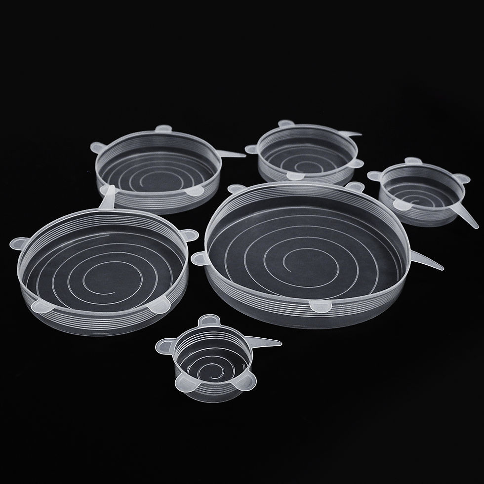 Thumbnail: Silicone Stretch Lids - Pack of 6