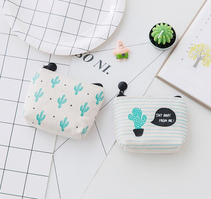 Thumbnail: Coin Purse - Cactus Design