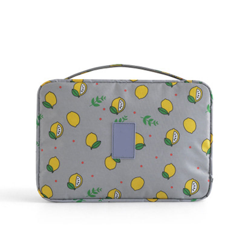 Toiletry Bag with hook - Grey