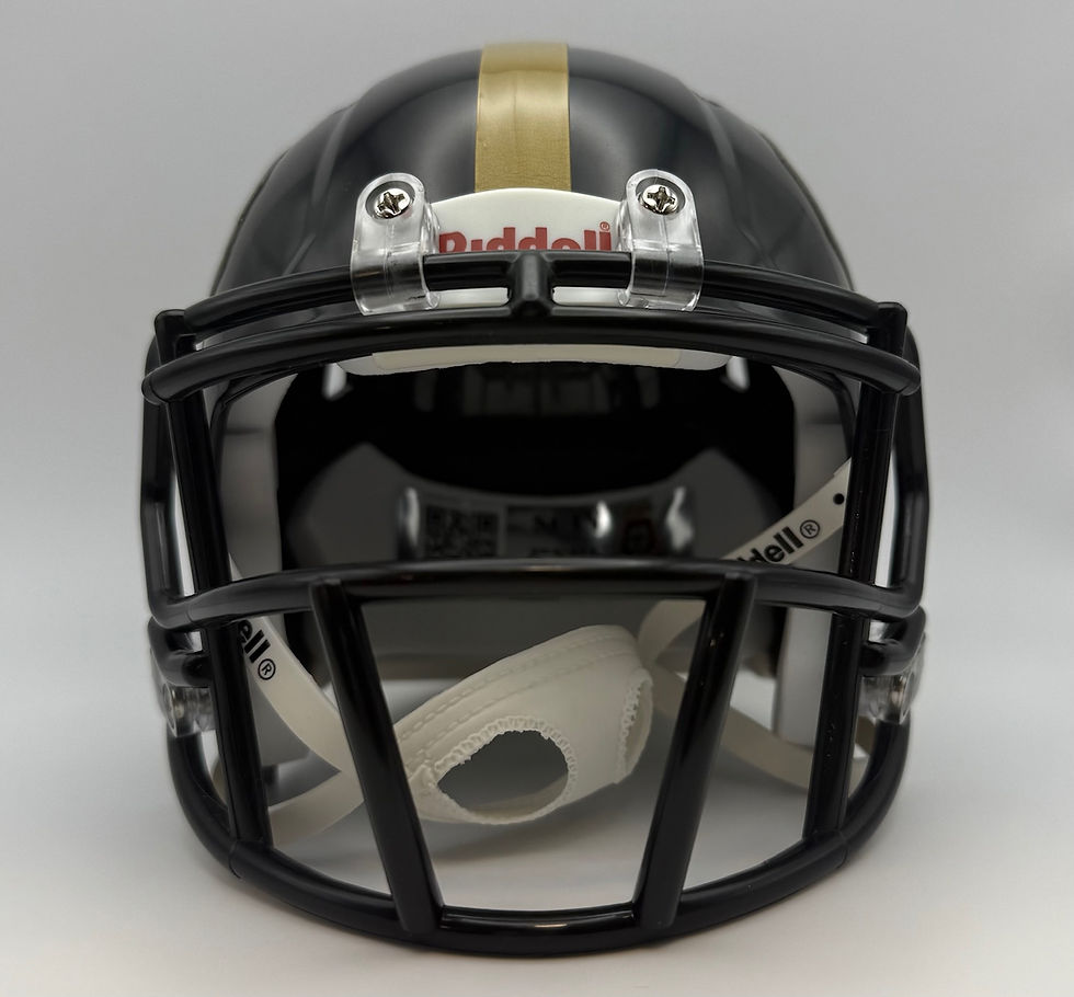 Thumbnail: Port Lavaca Calhoun Fighting Sandcrabs HS 2007 to 2023 (TX) Riddell Mini helmet