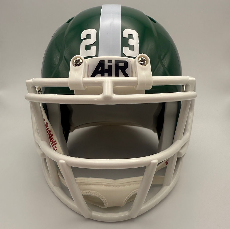 Thumbnail: Michigan State Spartans 1983-1993 Riddell Speed Mini Helmets