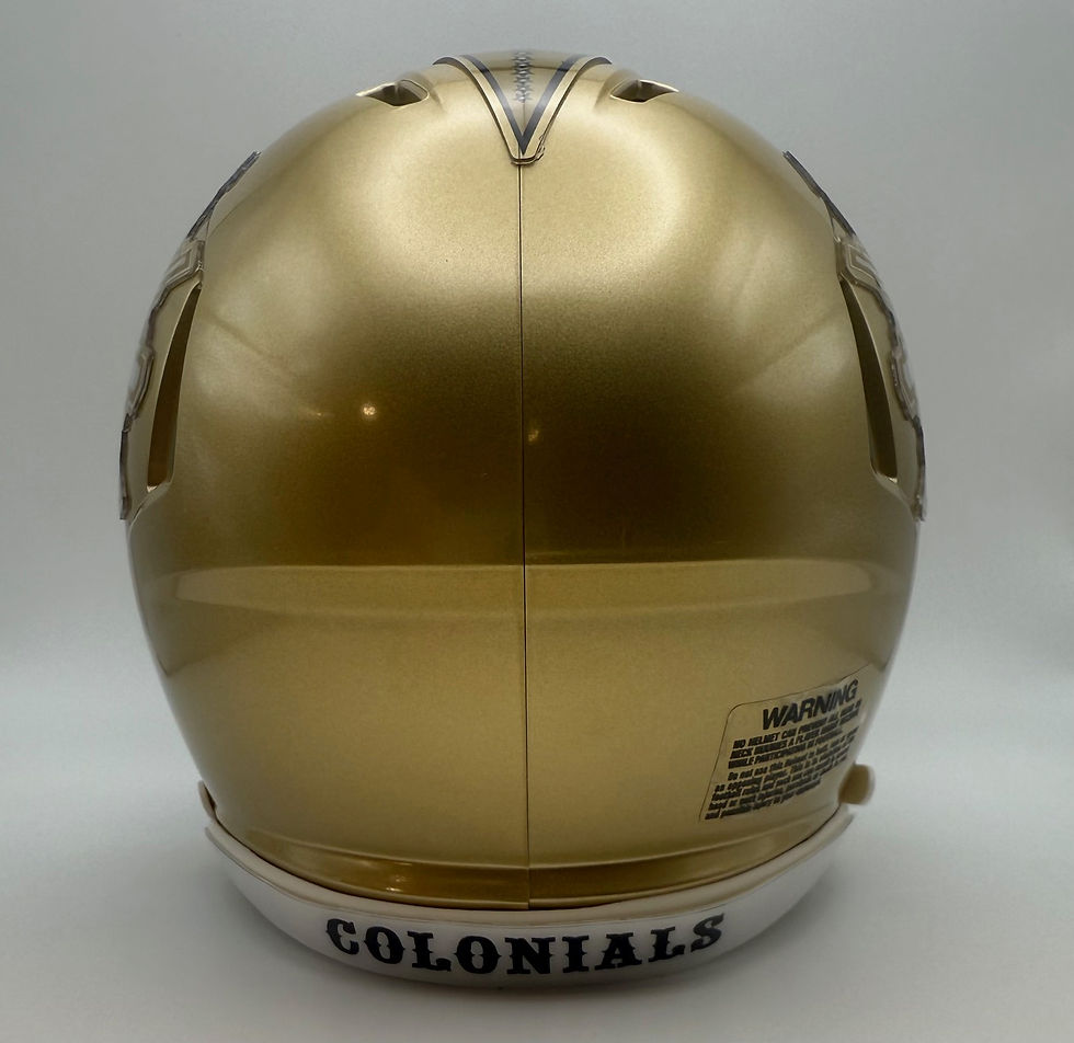 Thumbnail: Hartford Colonials 2010 Riddell Speed Mini Helmet