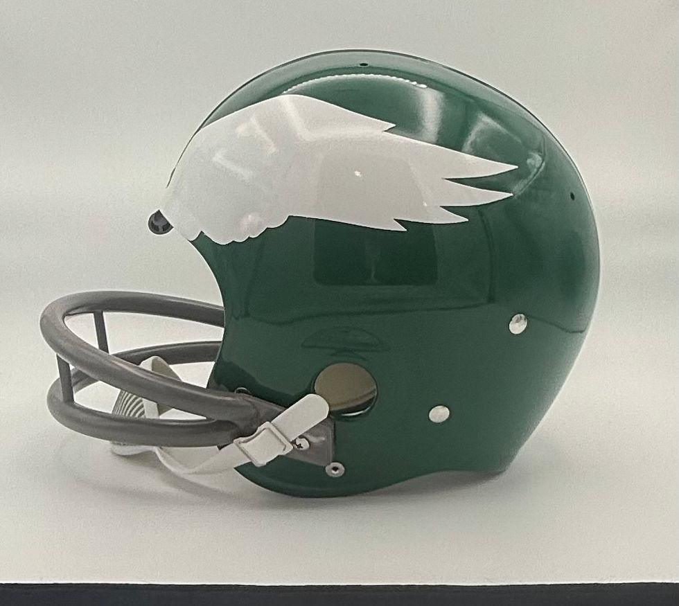 Thumbnail: Philadelphia Eagles 1969 Authentic TK Throwback Full Size Football Helmet