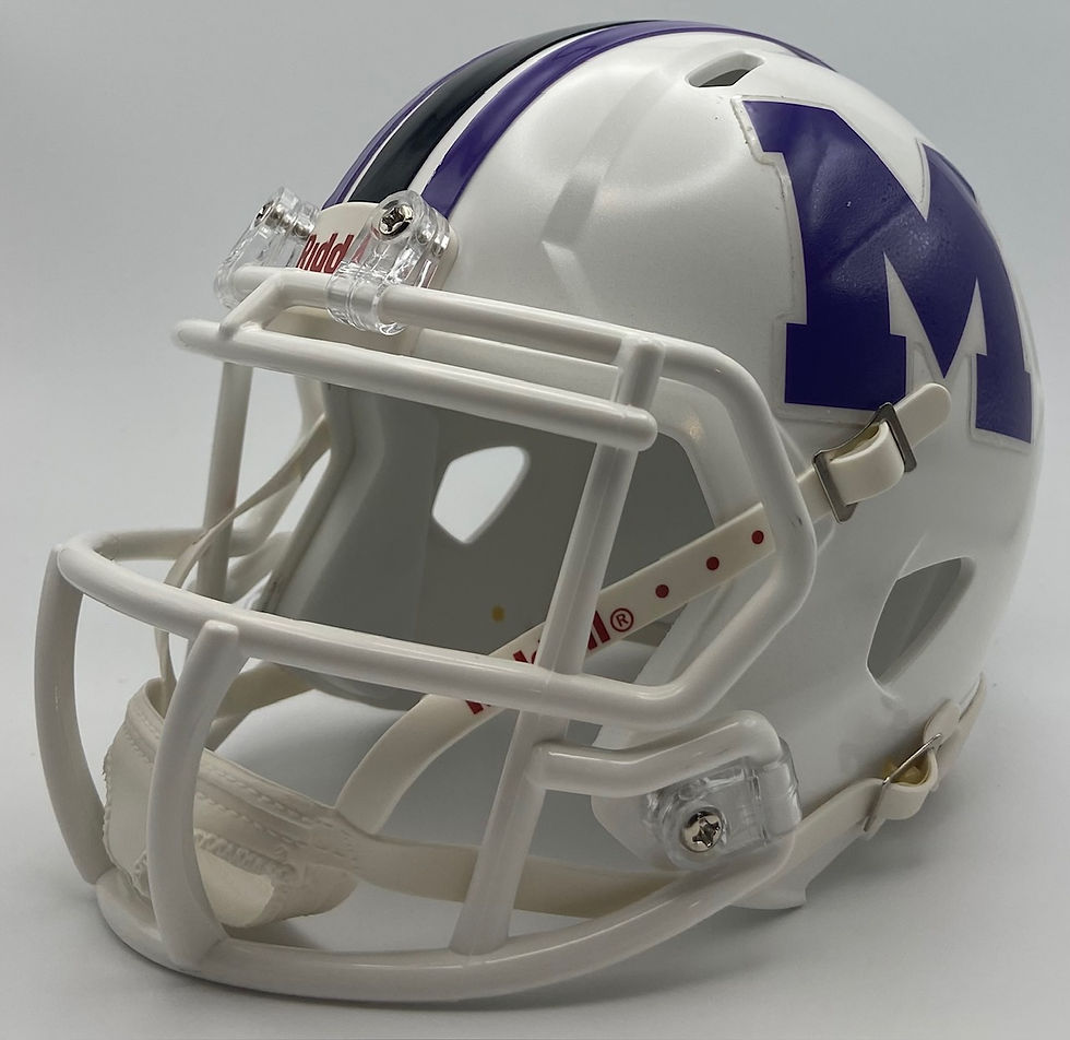 Monroe Area Purple Hurricanes HS 2009 to 2013 (GA) Riddell Speed