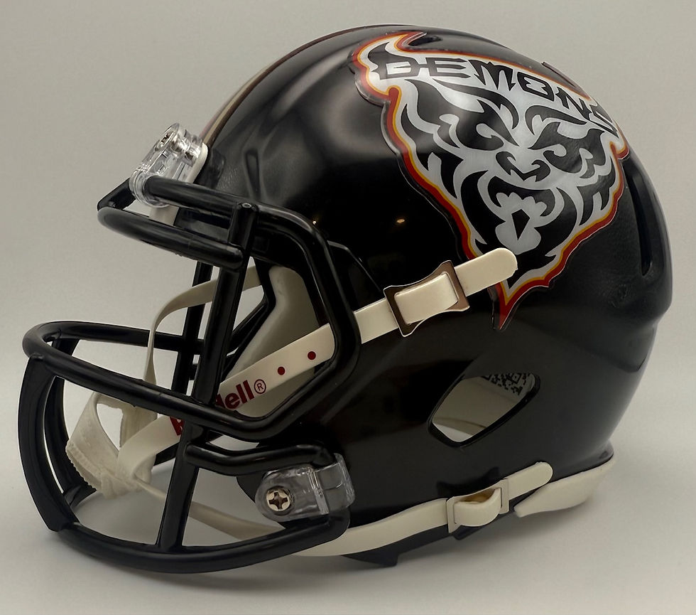 Thumbnail: San Francisco Demons Riddell Speed 2000 Riddell Speed Mini Helmets