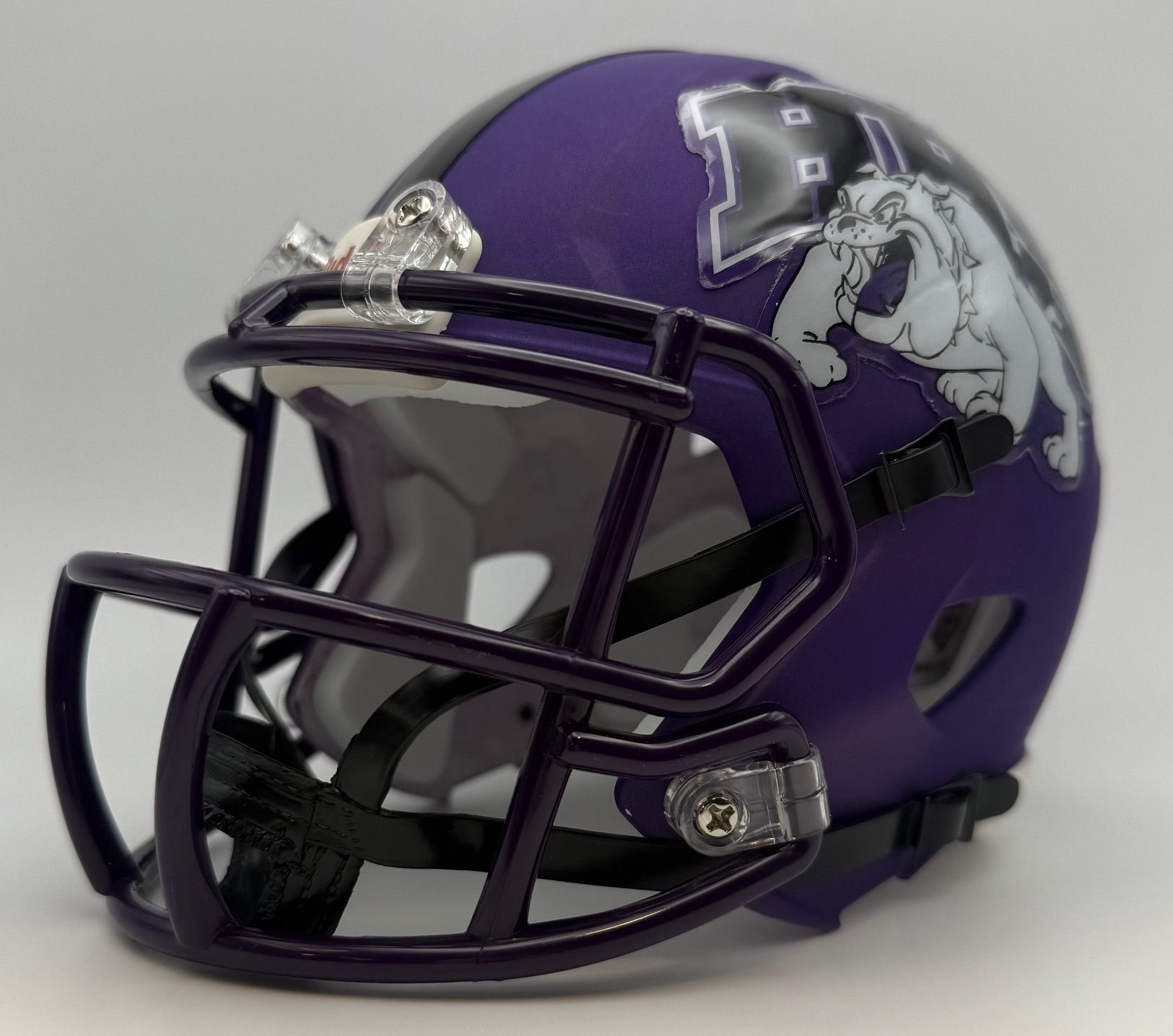 Hamburg Bulldogs HS 2014 (NY) Riddell Speed Mini Football Helmet
