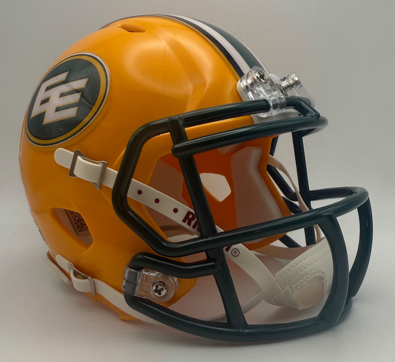 Edmonton Eskimos 1996-2019 Riddell Speed Mini Helmet