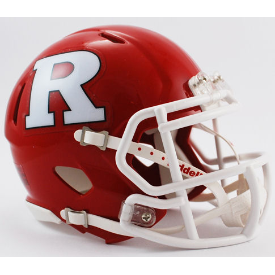 Rutgers Scarlet Knights 2001-2011 & 2015 to current Mini Speed Football Helmet