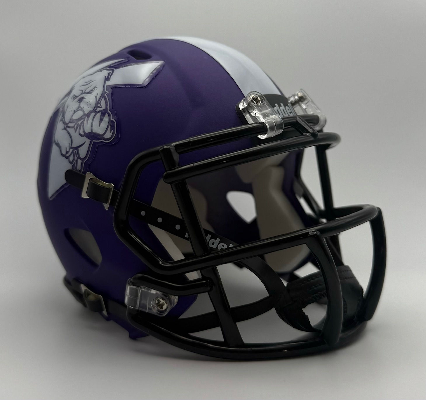 Truman State Universtiy Bulldogs 2024 Riddell Speed Mini Football Helmet