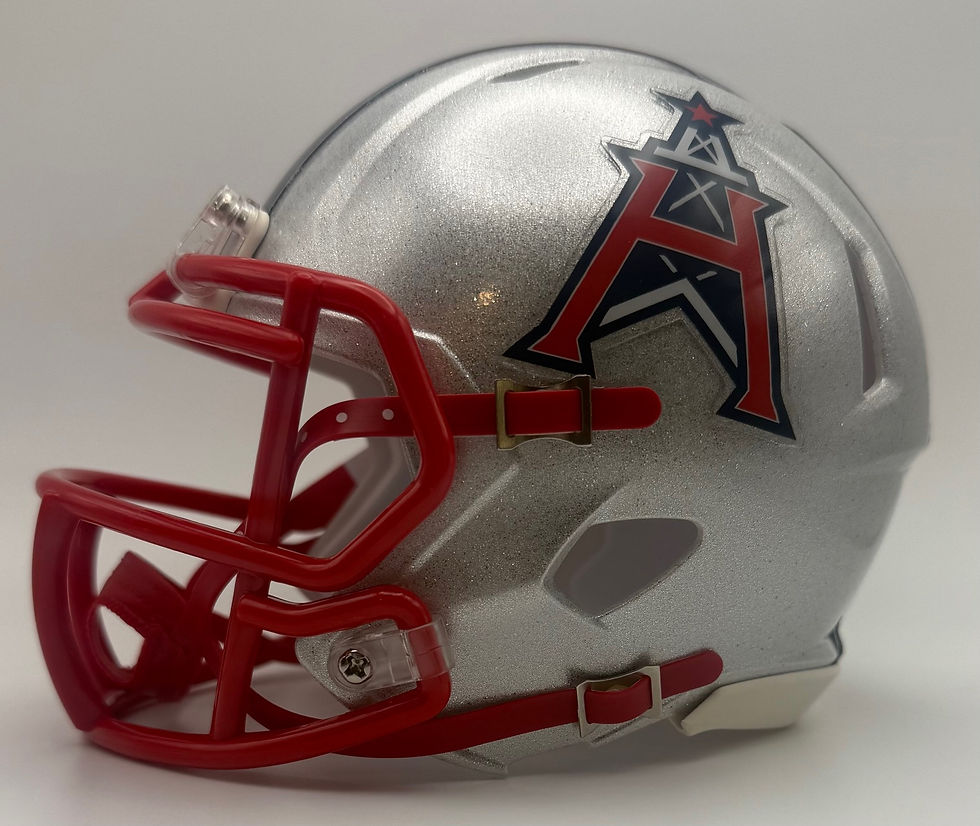 Thumbnail: Houston Roughnecks 2020 Riddell Speed Mini Helmets