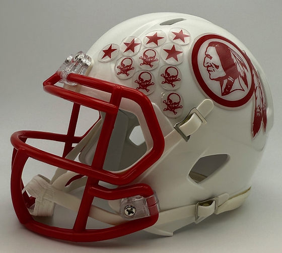 St John's Redskins HS AZ 1976-1980 Riddell Speed Mini Helmet