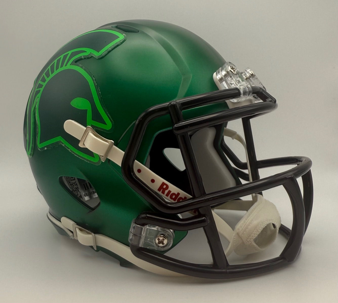 Michigan State Spartans 9-10-2022 NEON outlined Spartan
