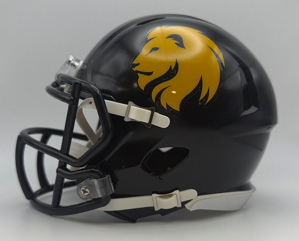 Thumbnail: East Texas A&M Lions 2025 Riddell Speed Mini Helmet