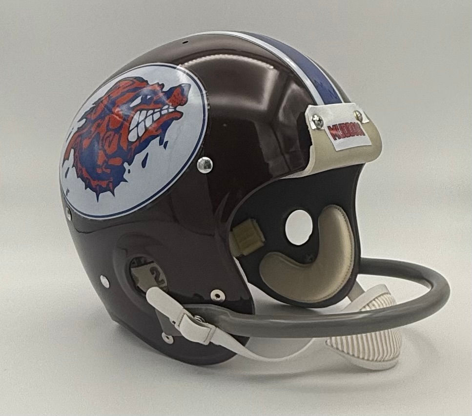 SCLSU Muddogs Full Size TK Football Helmet