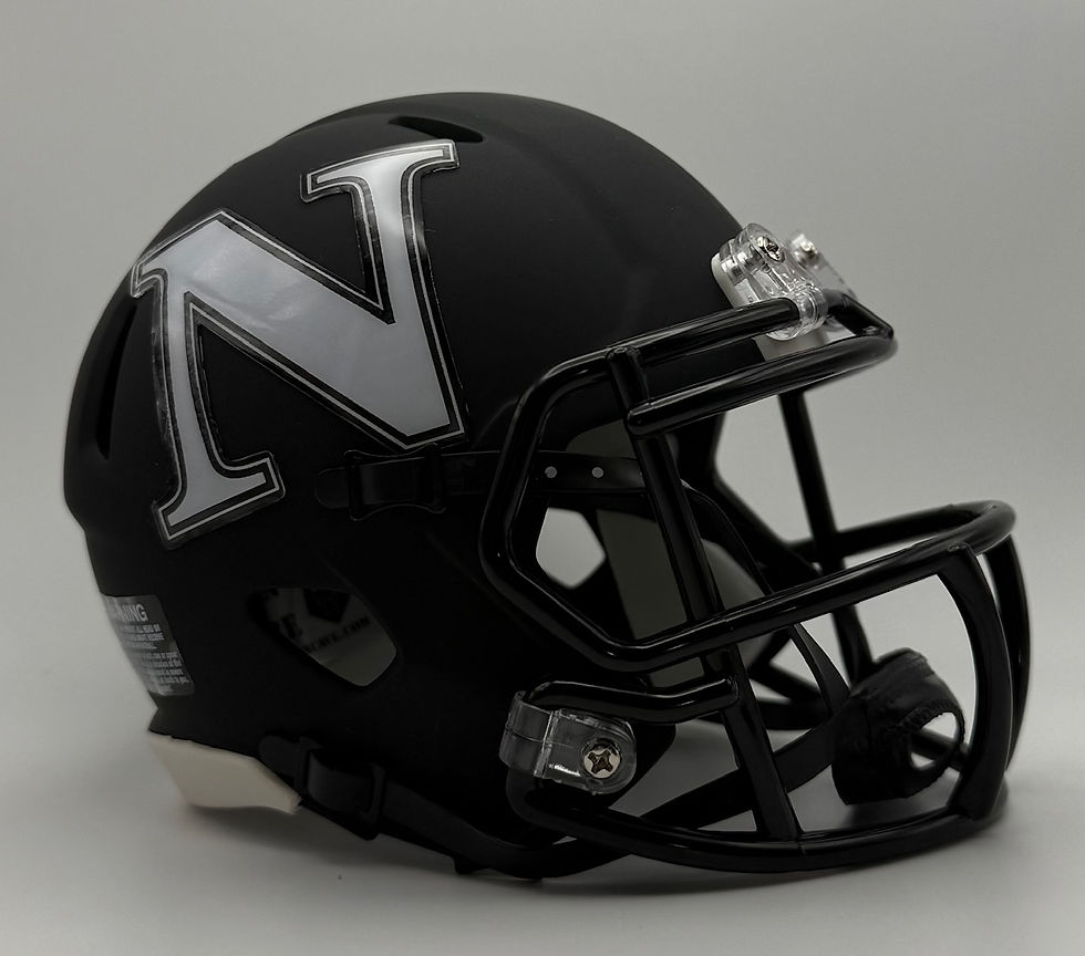 Thumbnail: Newaygo Lions HS MI 2024 Riddell Speed Mini Football Helmet