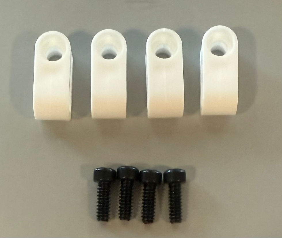 Thumbnail: White Mini Facemask Clips