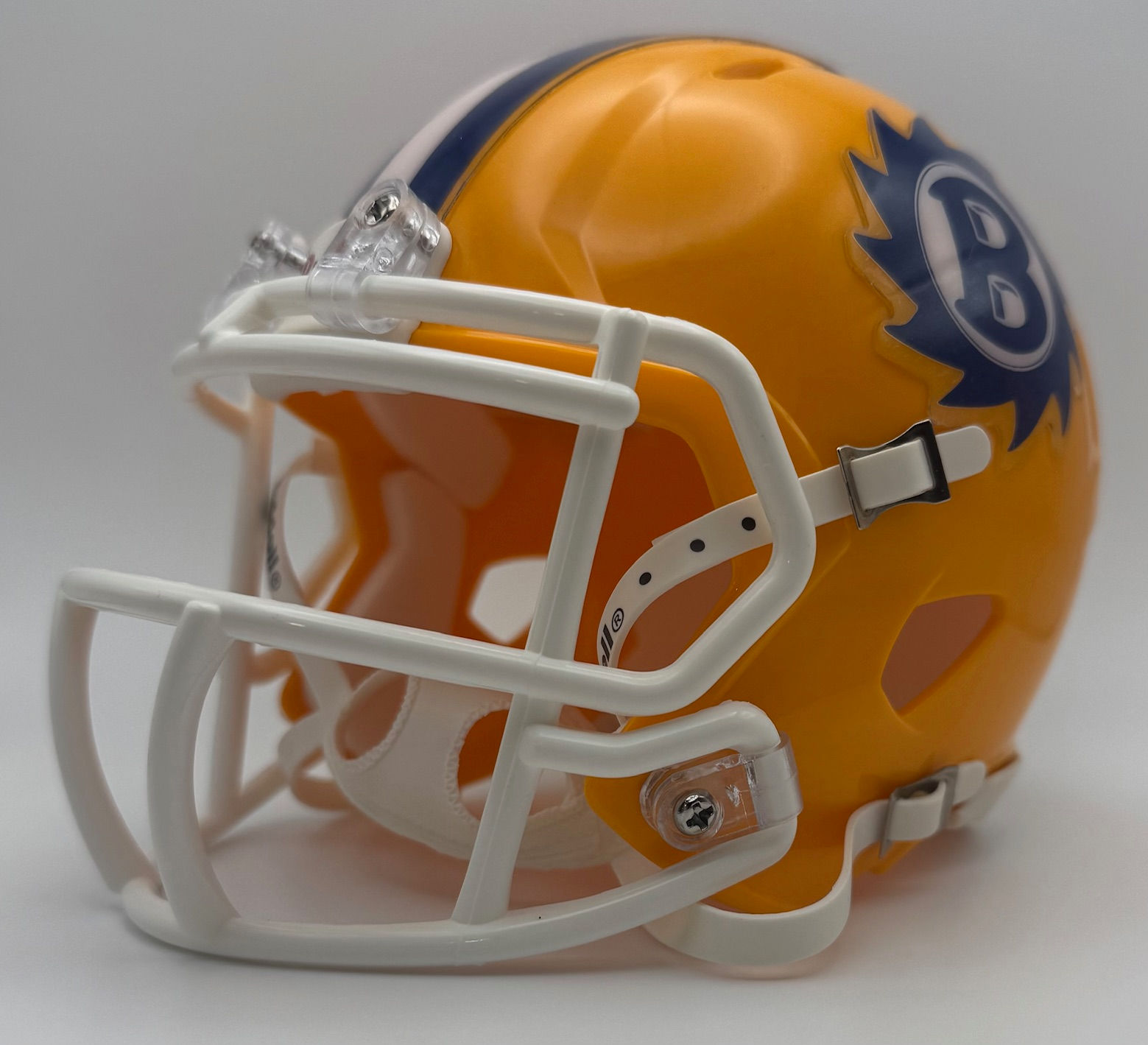 Brooklyn Hurricanes HS OH 1983 to 1987 Rddell Speed Mini Helmet