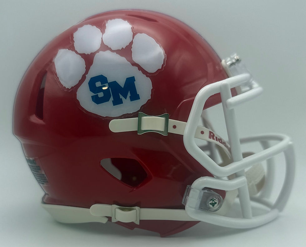 Thumbnail: St Mary's Panthers HS 2012-2016 CA Riddell Speed Mini Helmet