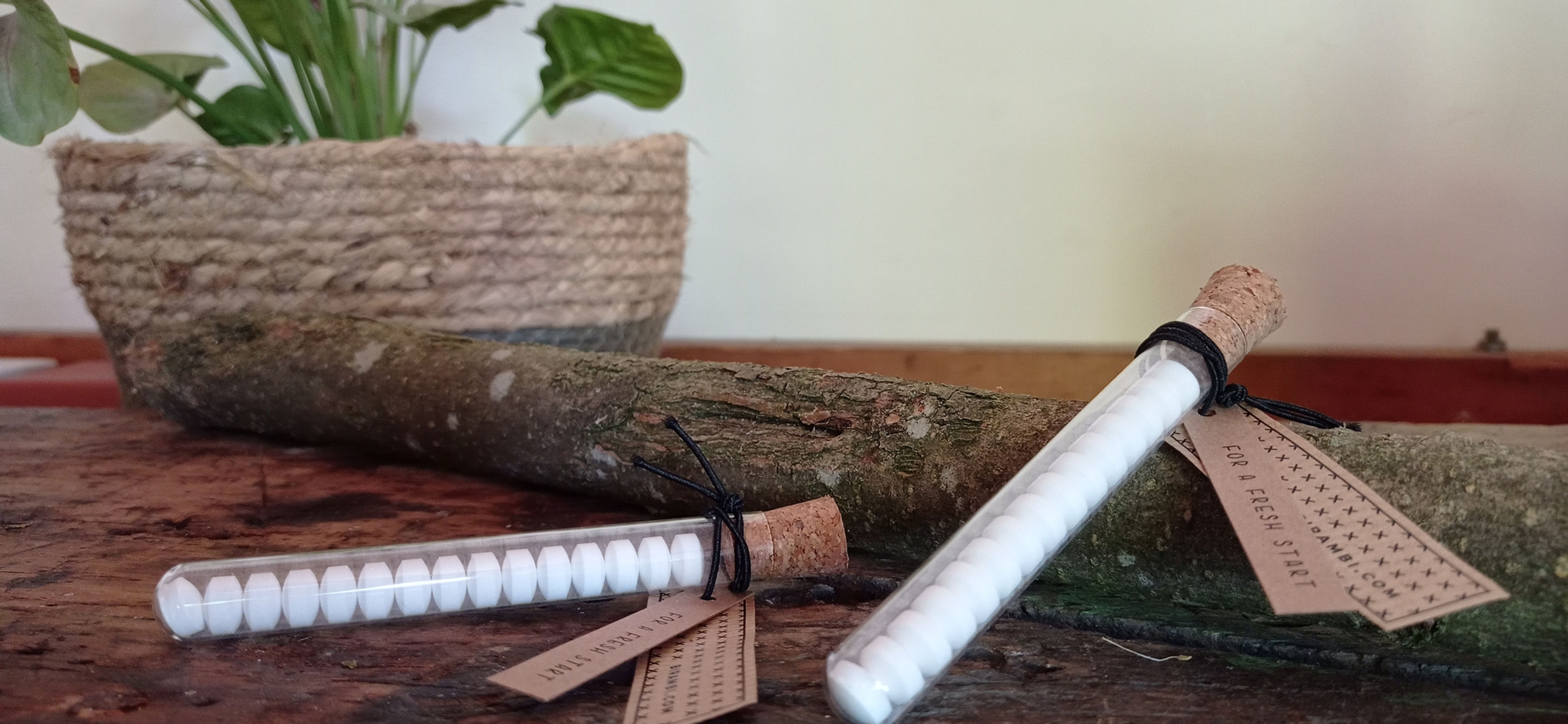 Tube de bonbons à la menthe